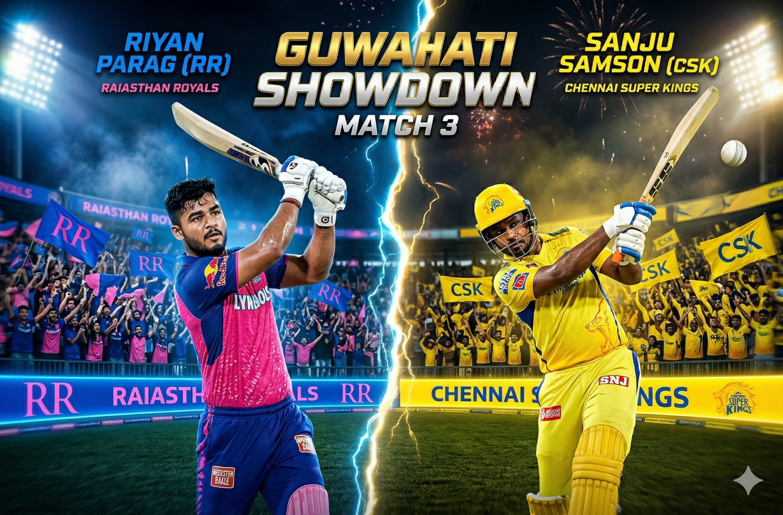 IPL Match 3 RR v CSK